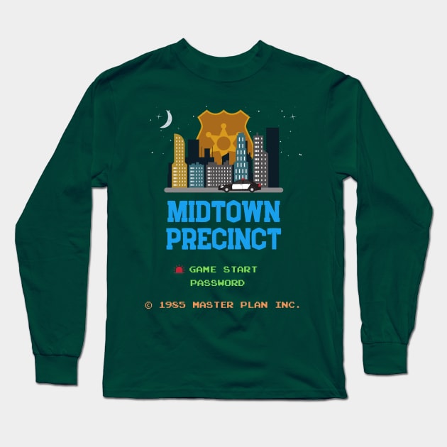 Midtown Precinct Long Sleeve T-Shirt by LegitHooligan